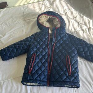 BEN SHERMAN The Original TODDLERS JACKET SIZE 2T Black COOL JACKET COAT Sherpa